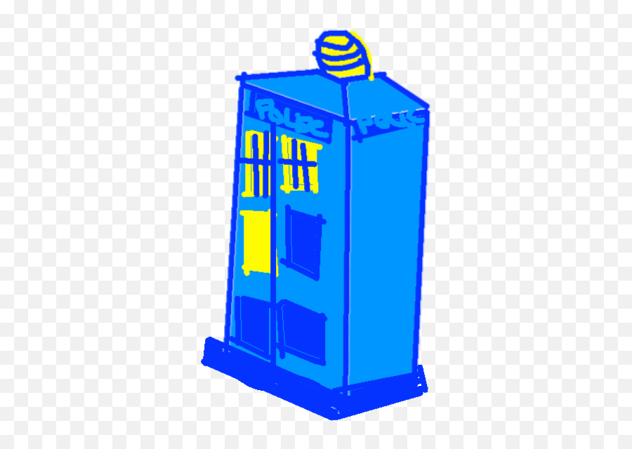 The Tardis In Space Development Tynker - Vertical Png,Tardis Transparent Background