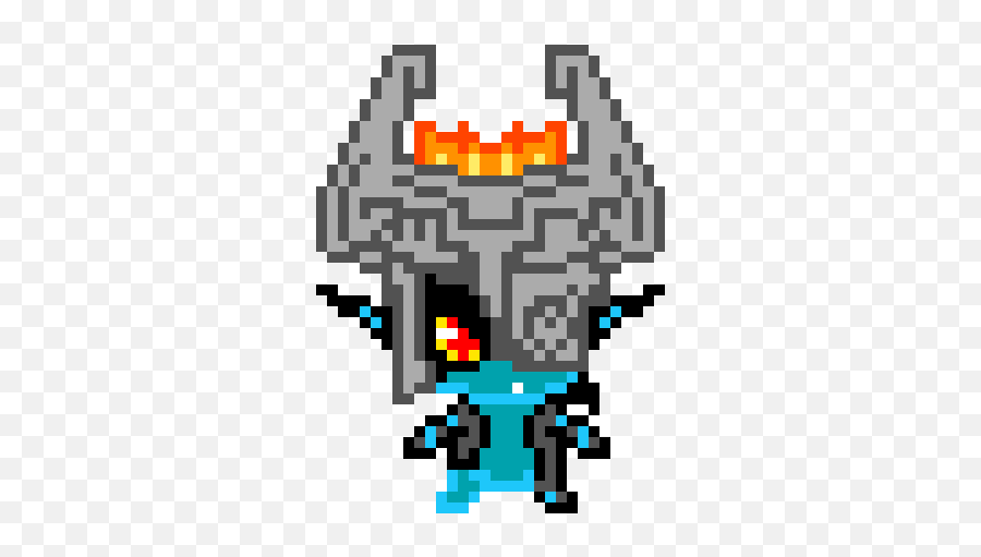 Midna Pixel Art Maker - Pixel Art Zelda Midona Png,Midna Png