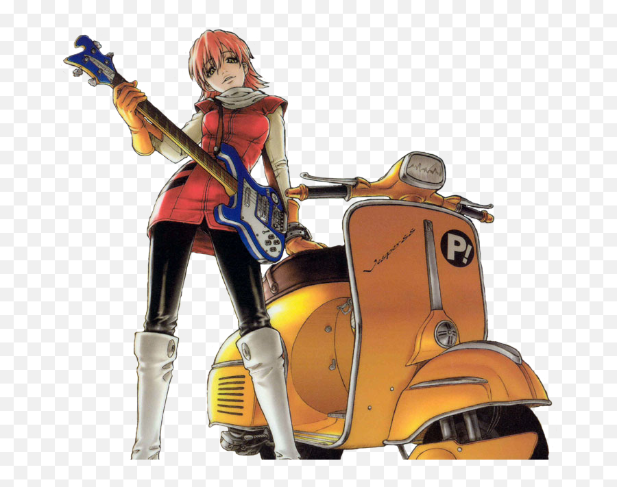 Eebees Arbitrary Comments My Kingdom For A Scooter - Fooly Cooly Anime Png,Flcl Png