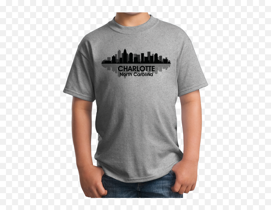 Charlotte Nc City Skyline - Charlotte Pride Carolina Panthers Tshirt Better Dead Than Red T Shirt Png,City Skyline Transparent