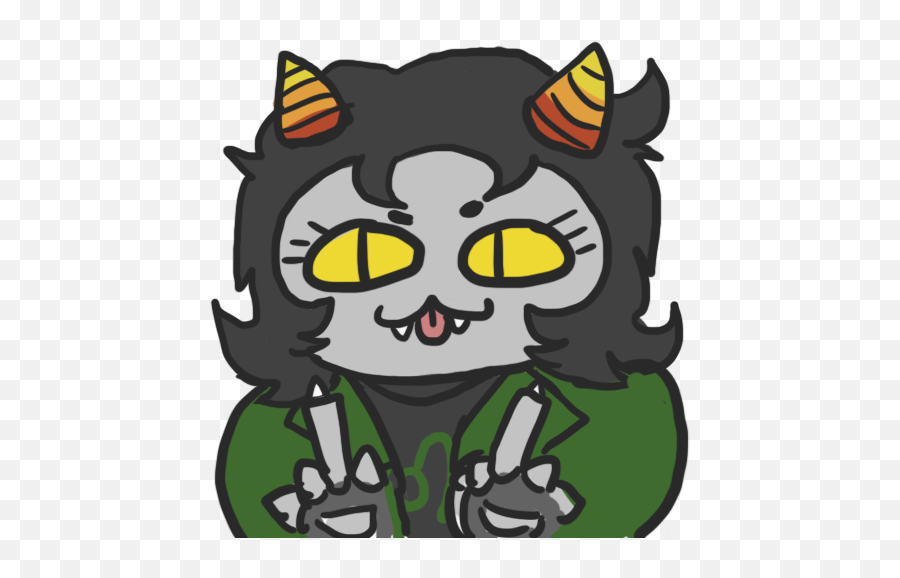 Nepeta Icon By Potatocoyote - Fur Affinity Dot Net Fictional Character Png,Homestuck Icon
