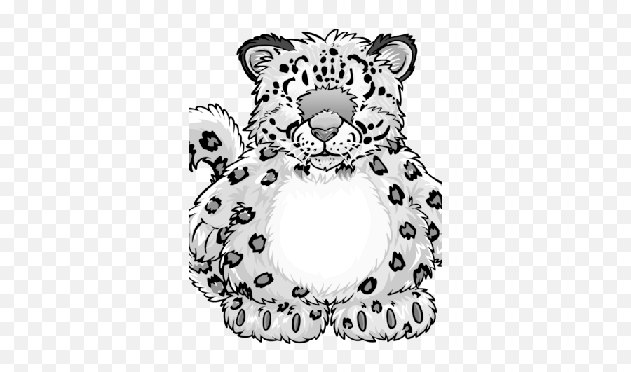 Snow Leopard Costume Club Penguin Rewritten Wiki Fandom - Snow Leopard Png,Leopard Icon