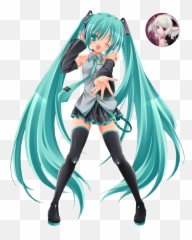 Download Hd Png - Hatsune Miku Vocaloid,Hatsune Miku Transparent Background