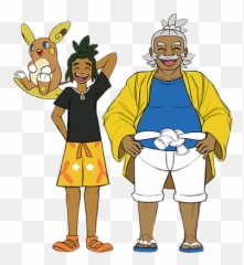 Alola Comics - Happy png