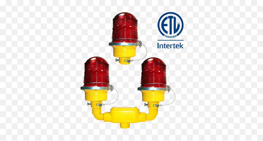 L - 810 Incandescent Red Obstruction Light Flight Light Inc Obstruction Light Png,Night Light Lamp Icon