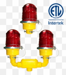 L - 810 Incandescent Red Obstruction Light Flight png