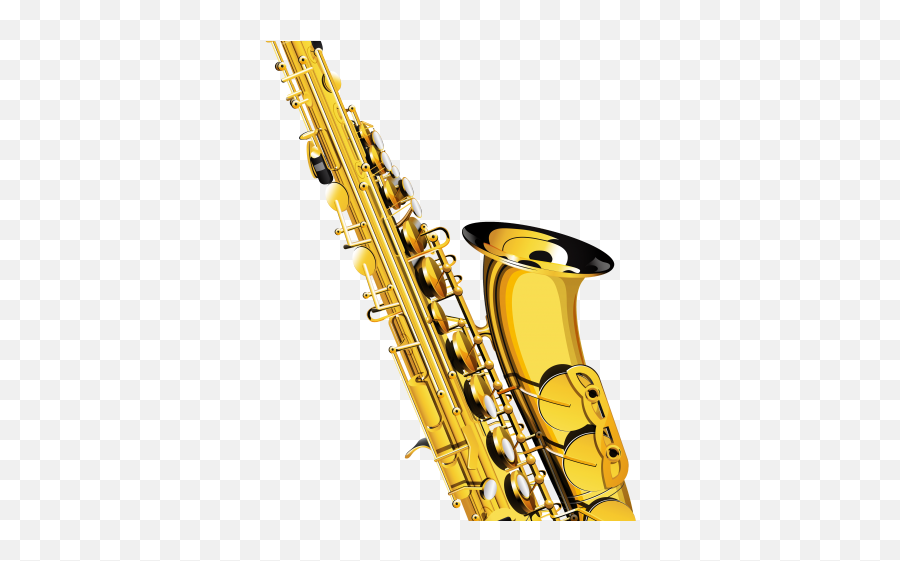 Saxophone Clipart Outline - Saxophone Vector Png Download Clipart Saxophone Transparent Png,Saxophone Transparent Background