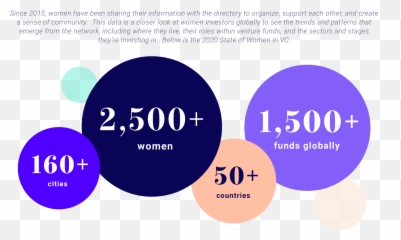 Women In Vc - Vc Investments Different Sectors png