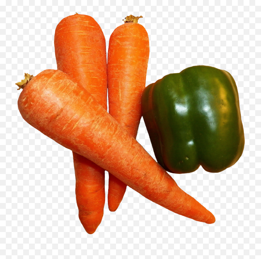 Vegetables Clipart - Carrots And Green Peppers Png,Green Pepper Png