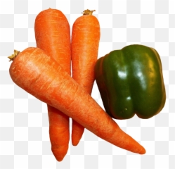 Vegetables Clipart - Carrots And Green Peppers Png,Green Pepper Png