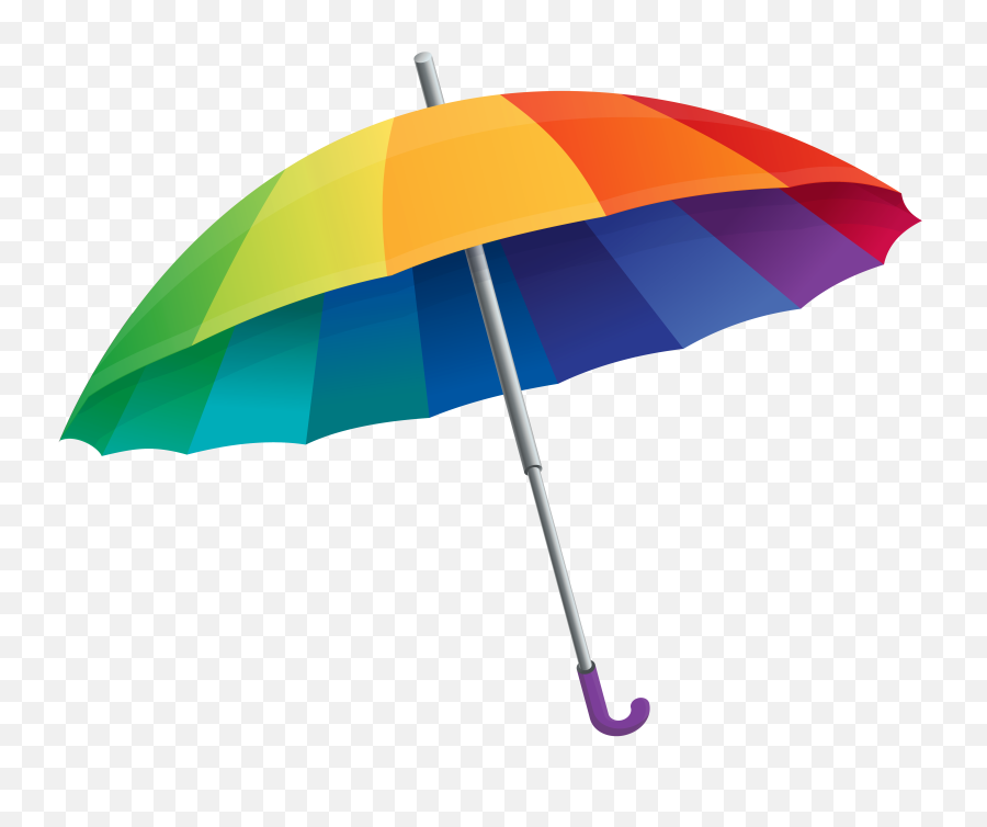 Umbrella Png Transparent Collections - Starting With Letter U,Rainbow Transparent