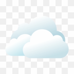 Vector Free Stock Clouds Svg - White Png