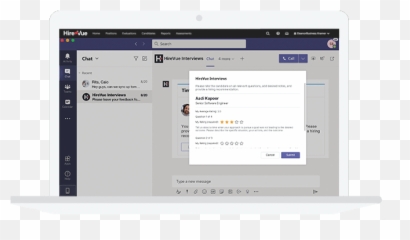 Hirevue Interviews For Microsoft Teams - Vertical png