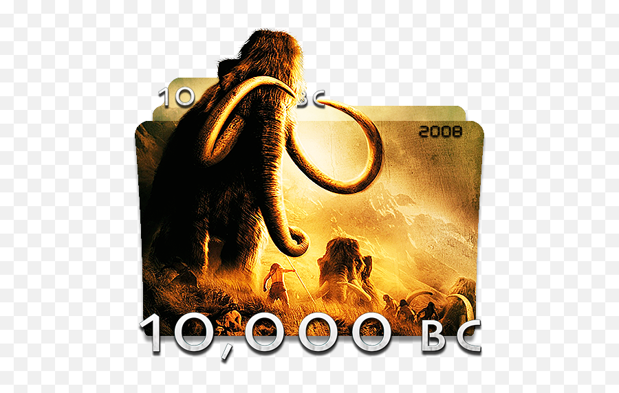 10000 Bc 2008 Movie Folder Icon - Designbust 10000 Bc 2008 Folder Icon Png,720p Icon