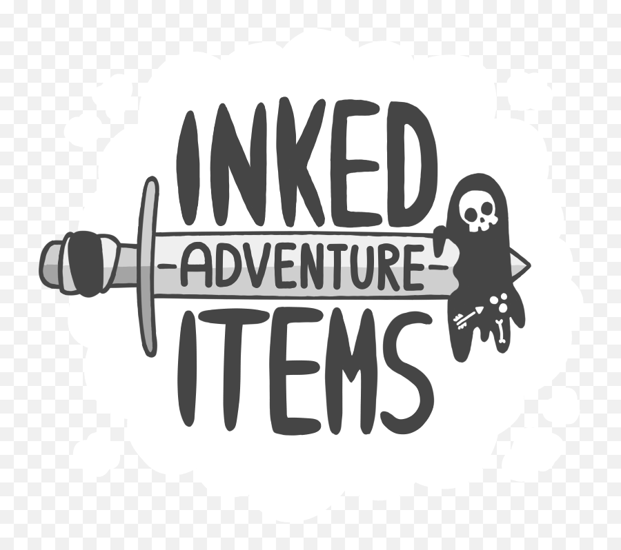 Inked Adventure Items By Steven Colling - Language Png,Don't Starve Flint Icon On Map