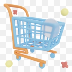 Shopping Cart Icon - Download In Colored Outline Style Empty Png,Shoping Cart Icon