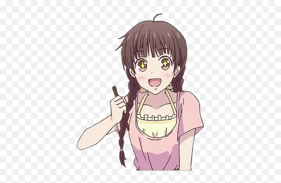 Telegram Sticker From Tohru Honda Pack - Png Tohru Fruits Basket Transparent,Mitsuki Nase Icon