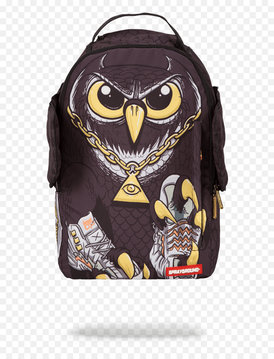 Httpswwwspraygroundcom Daily Httpswwwsprayground - Black Sprayground Backpack Wing Png,League Of Legends Owl Icon