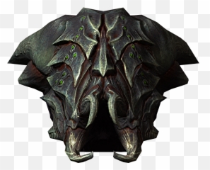 Spoiler - Chaurus Caster Dragonborn trailer speculation Skyrim Helmet png