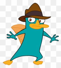 The Platypus - Cartoon Detective Clipart Full Size Clipart Phineas A Ferb Perry Png,Detective Png