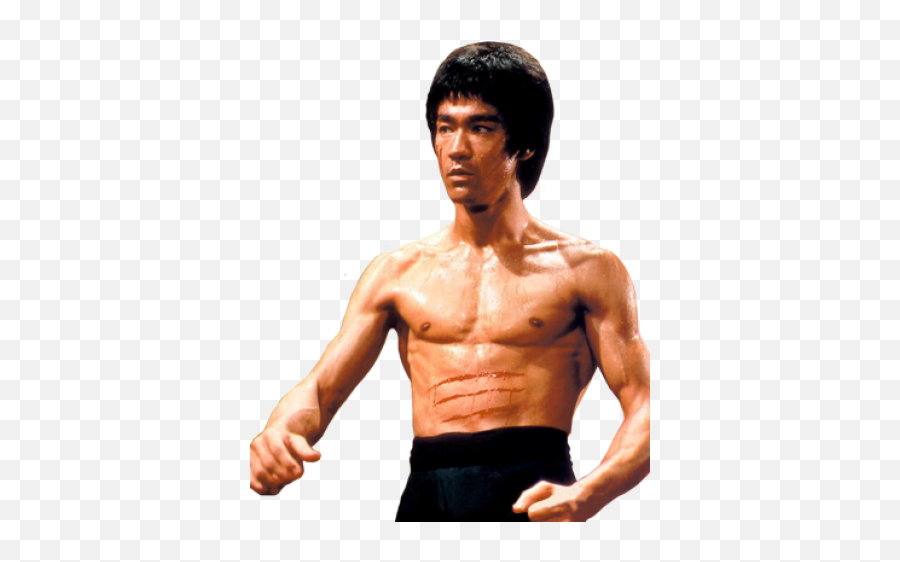 Bruce Lee Looking Left - Famous Person From England Png,Nicolas Cage Png