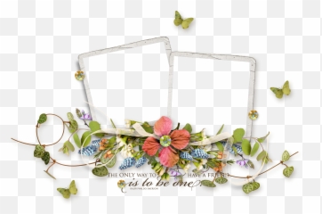 Download Picture Frame Vector Flower Euclidean Free - Images png