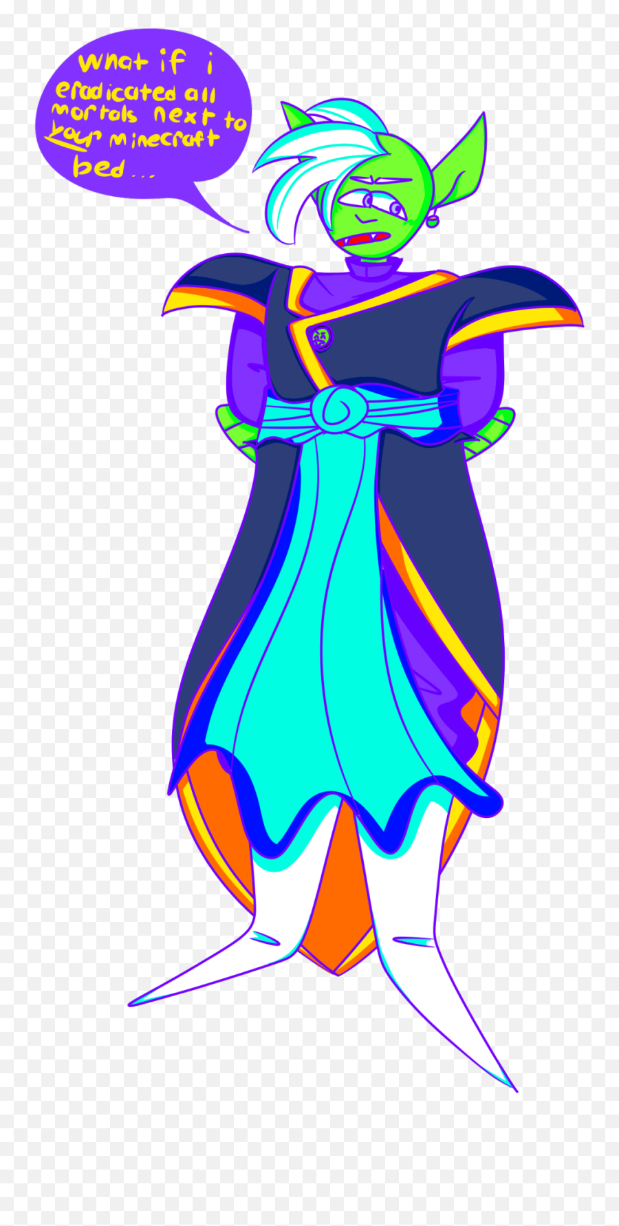 Zamasu Dbz Tumblr Posts - Tumbralcom Cartoon Png,Zamasu Png