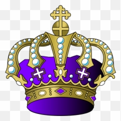 Crown Royal Clipart Prince - Purple And Gold Transparent png