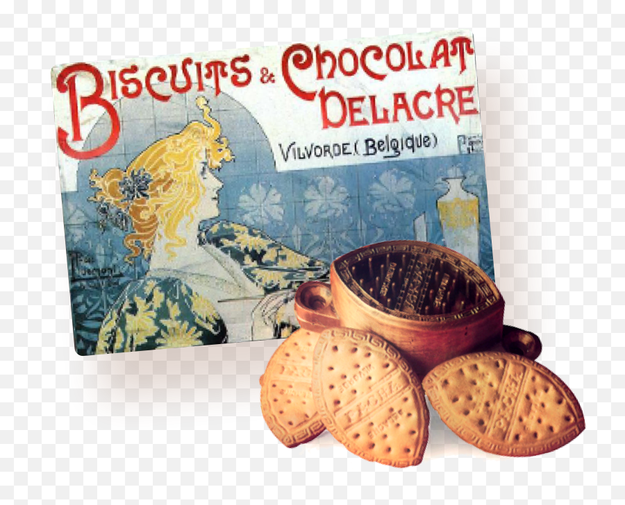Biscuits Delacre - Fine Belgian Assorted Biscuits Affiches Mucha Chocolat Png,Biscuits Png