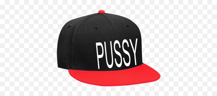 Pussy Snapback Flat Bill Hat - Top Cock Hat Png,Snapback Png