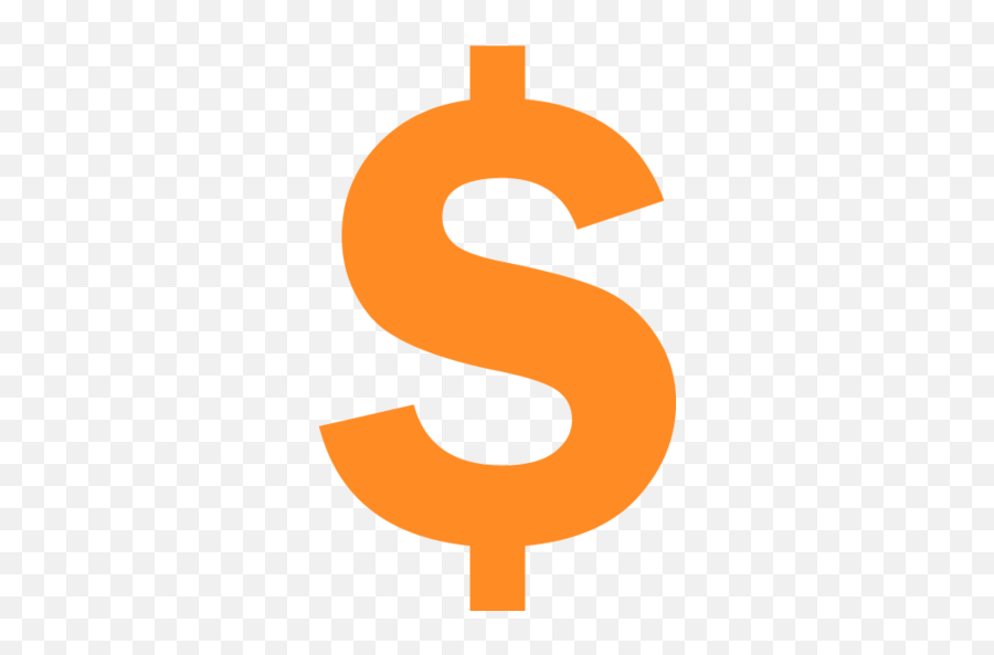Dollar Sign - Free Icons Easy To Download And Use Orange Dollar Sign Png,Dollar Sign Transparent