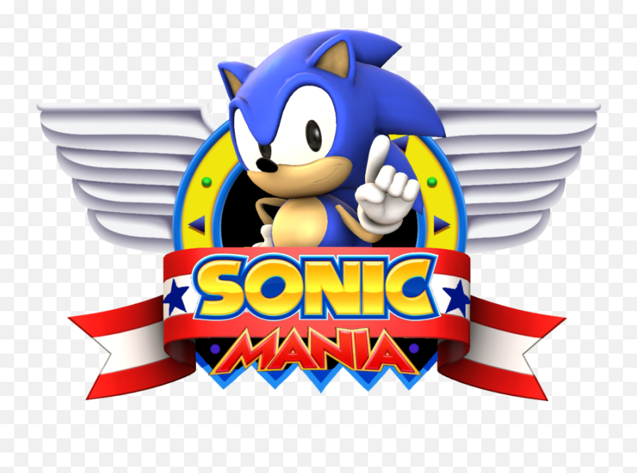 Sonic Mania Title Screen Remake - Sonic Logo Png,Sonic Forces Logo