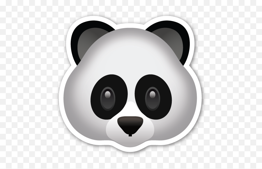 This Sticker Is The Large 2 Inch - Emojis Panda Png,Panda Emoji Png