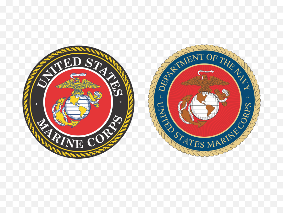 Us Marine Corps Logo Vector - High Resolution Transparent Marines Logo Png,Marine Corps Logo Vector