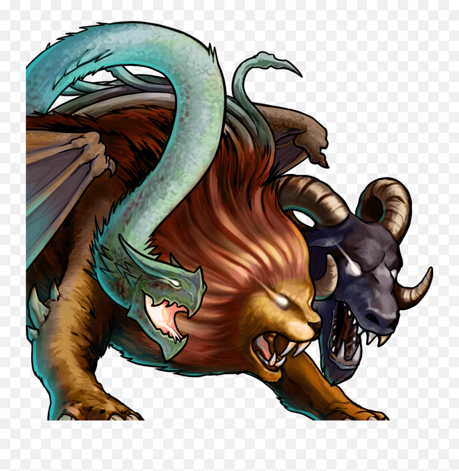 Chimera Png 7 Image - Dragon Chimera,Chimera Png