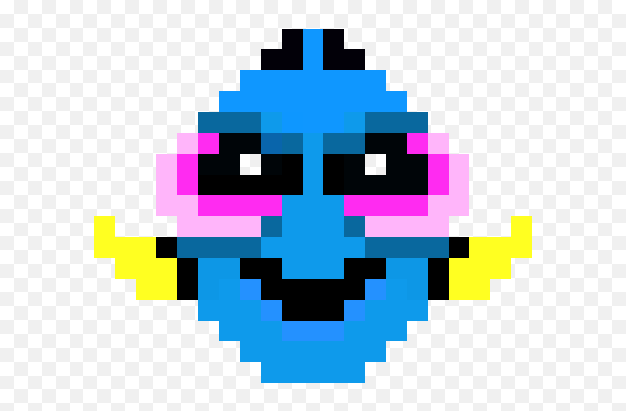 Baby Dory Pixel Art Maker - Baby Dory Pixel Art Png,Dory Png