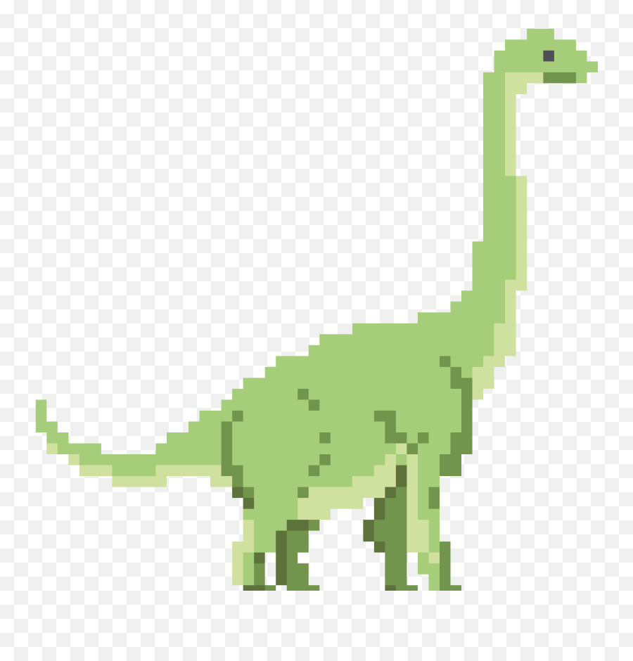 Brachiosaurus - Brachiosaurus Pixel Art Png,Brachiosaurus Png