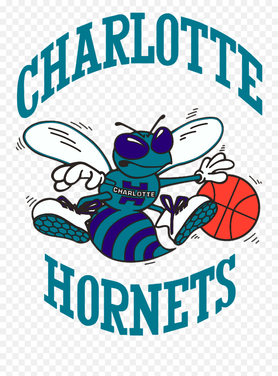 Charlotte Hornets Logos - Charlotte Hornets Original Logo Png,Hornets Logo Png