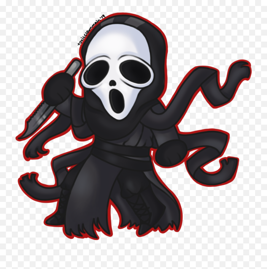 Here Comes Ghostface - Illustration Png,Ghost Face Png
