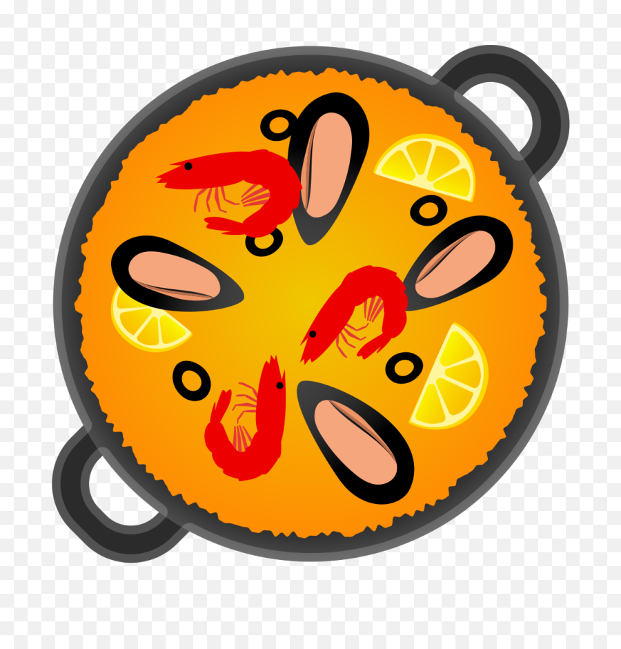 Shallow Pan Of Food Icon Noto Emoji Drink Iconset - Emoji Paella Png,Pan Png