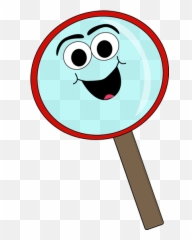 Cartoon Magnifying Glass Clip - Akira Neotokyo 2019 png