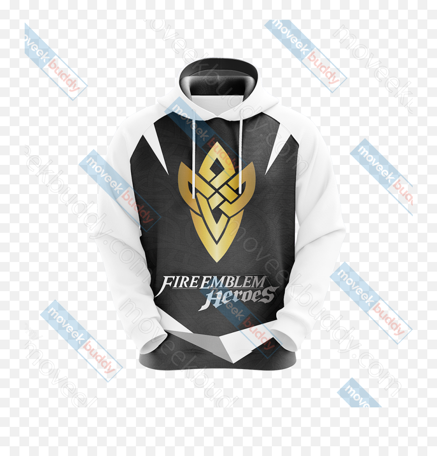 Fire Emblem Heroes Unisex Zip Up Hoodie Jacket - Hoodie Png,Fire Emblem Logo