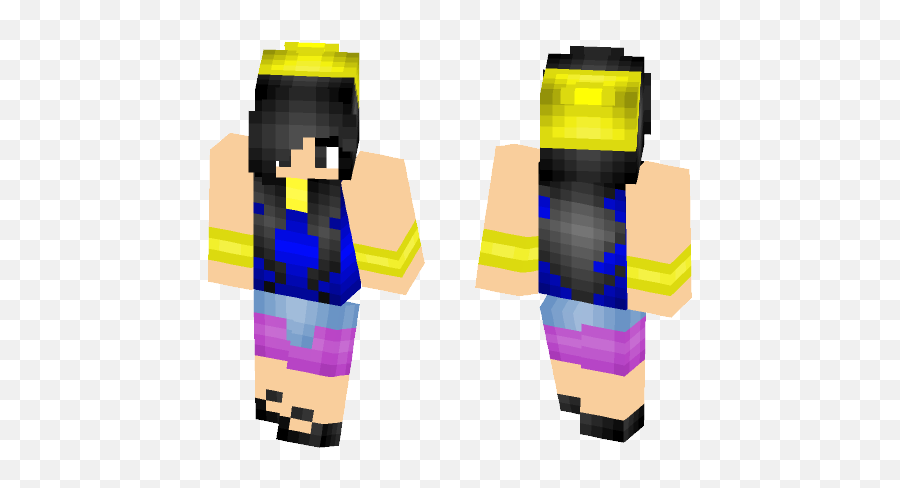 Minecraft Skin - Cute Girly Minecraft Skins Png,Kronk Png