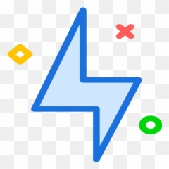 Light Bolt Thunder Png Icon - Statistical Graphics