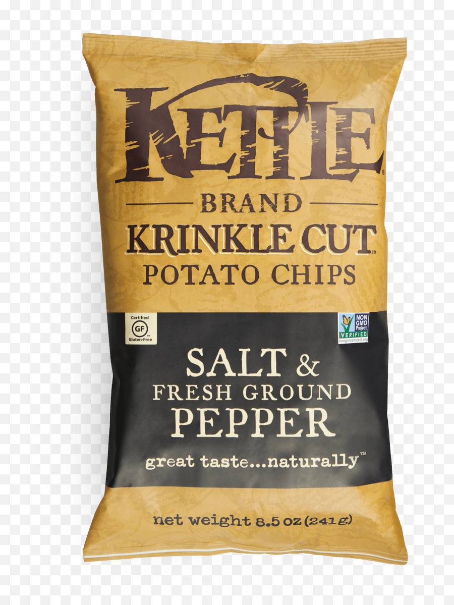 Homepage - Kettle Brand Kettle Brand Salt And Pepper Chips Png,Bag Of Chips Png