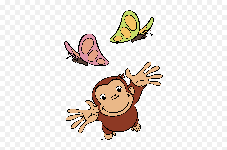 Free Curious Cliparts Download Clip Art - Curious George Loves You Png,Curious George Png