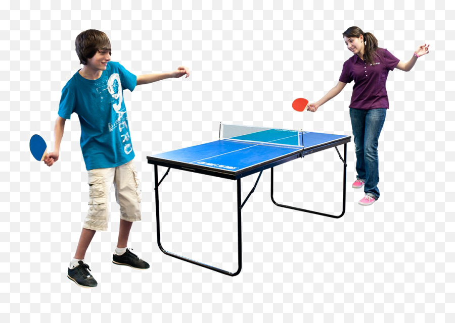 Table Tennis Player Png Image - Mini Ping Pong Table,Ping Pong Png