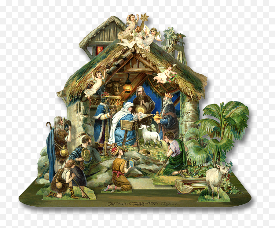 Download And Use Nativity Png Clipart - Pop Up Nativity Scene,Nativity Png