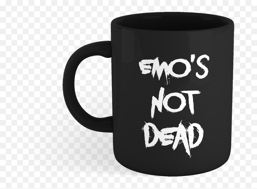 Matt Cutshall Emou0027s Not Dead Mug - Emos Not Dead Coffee Png,Cup Of Coffee Transparent