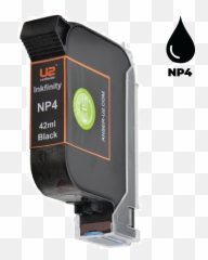 Anser Np4 Black Ink Cartridge 42ml Solvent Based - Portable Png,Black Ink Png